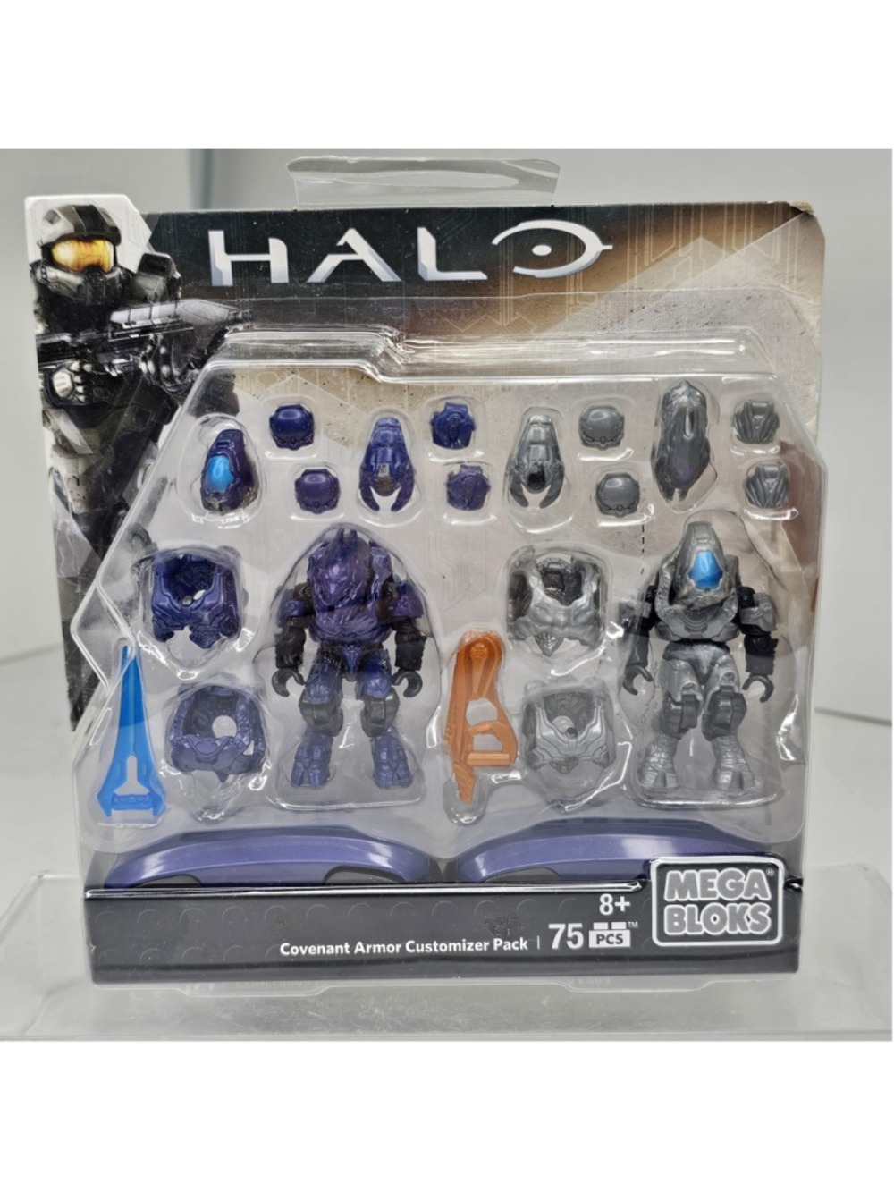 SEALED Halo Mega Construx 2015 CNH21 Covenant Armor Customizer Pack Zealot NEW